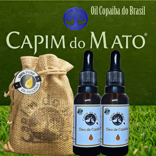 Óleo de Copaiba - Capim do Mato